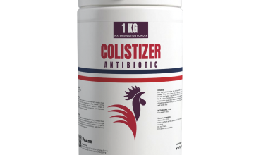Colistin fights resistant bacteria is a polymyxin antibiotic powder for livestock, effective against Gram-negative bacterial infections